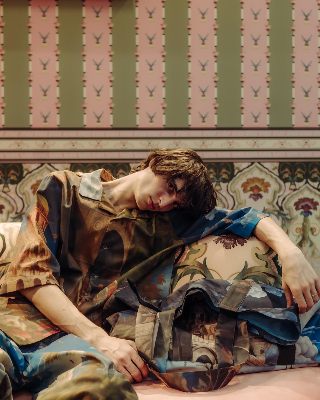 Window to a New World campaign, reclining portrait