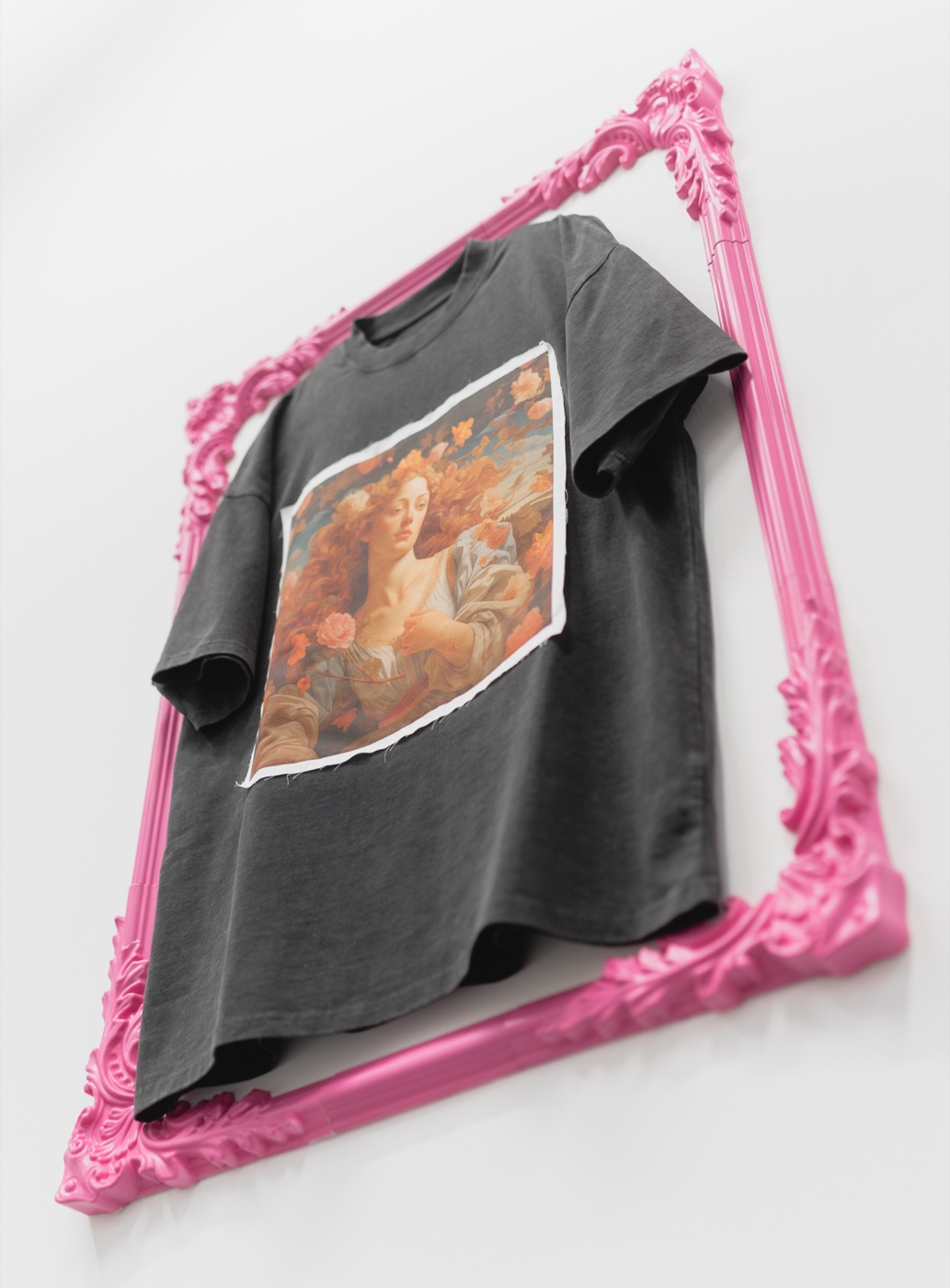 Window to a New World exhibition, graphic t-shirt still life
