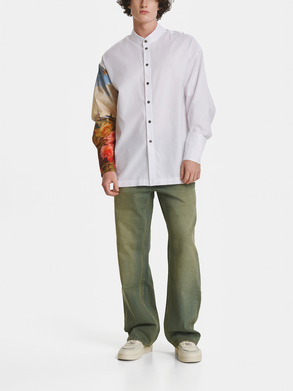 Hybrid Cotton White Shirt view 2