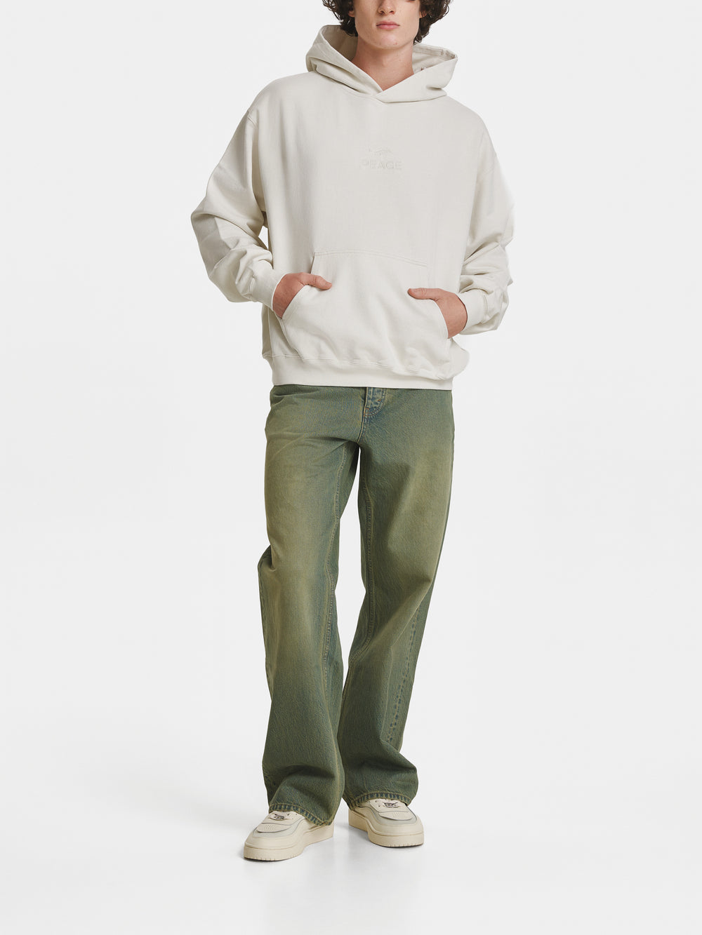 Peace Organic Cotton Hoodie view 2
