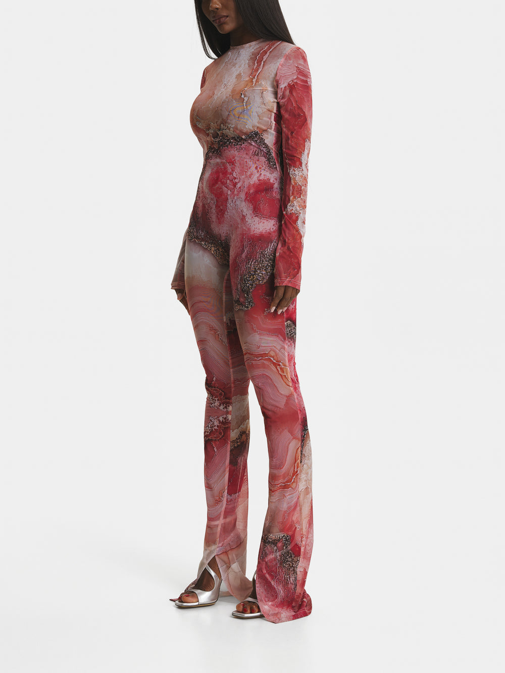 Rose Crystal Mesh Overall view 2