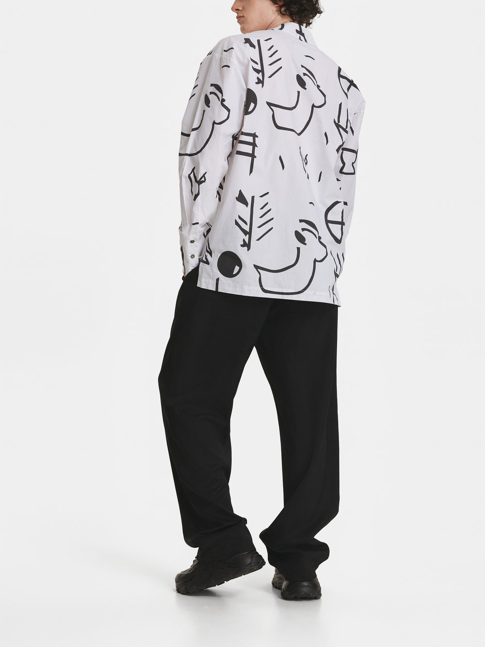 Tartaria White Cotton Shirt view 2