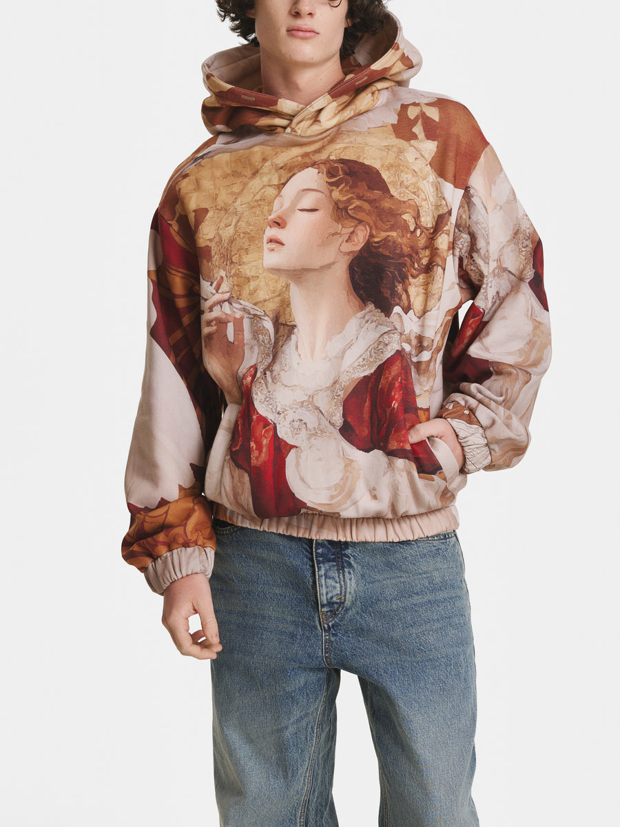Angel Cotton Hoodie view 3