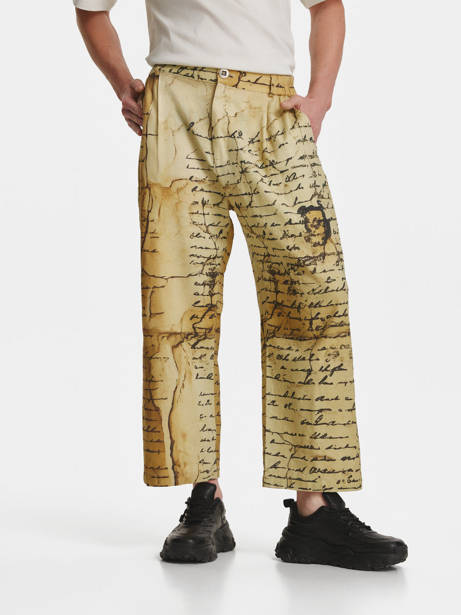 Contracts Linen Trousers view 3