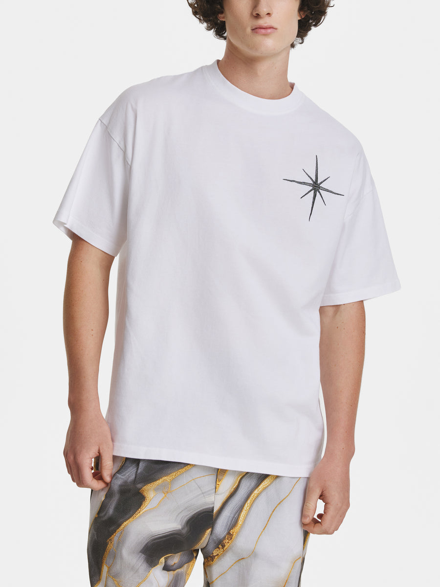 White Star Cotton T-shirt view 3