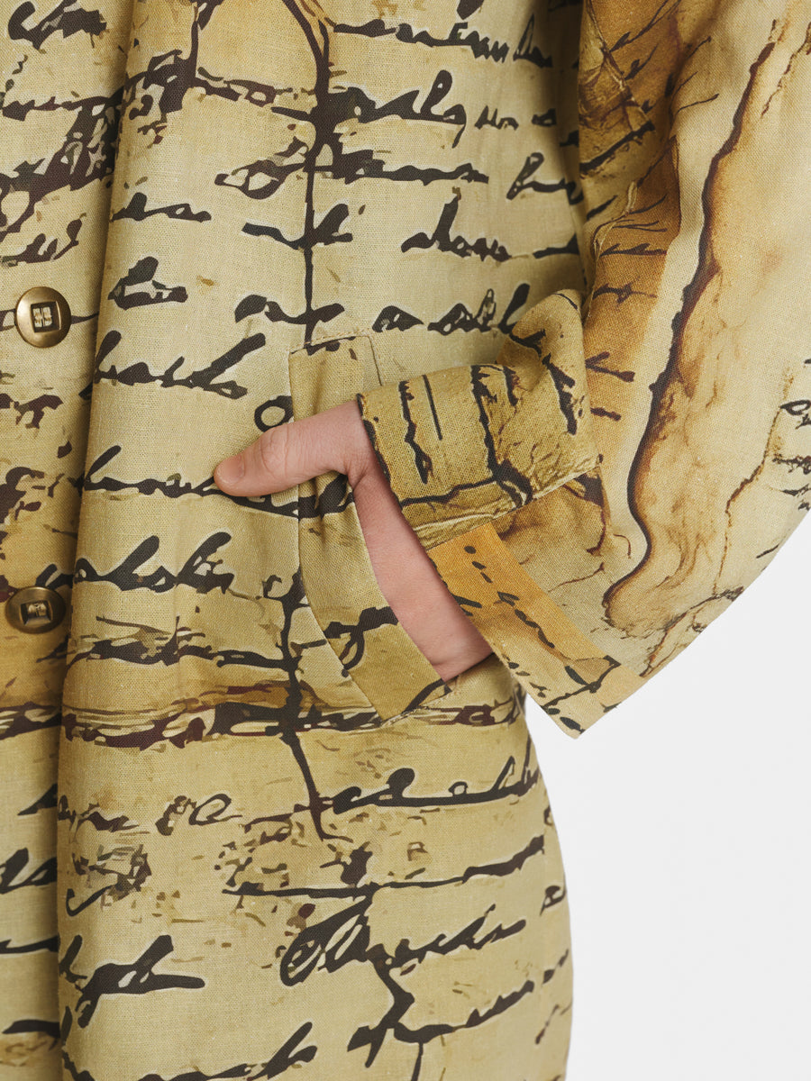 Contracts Linen Coat view 4