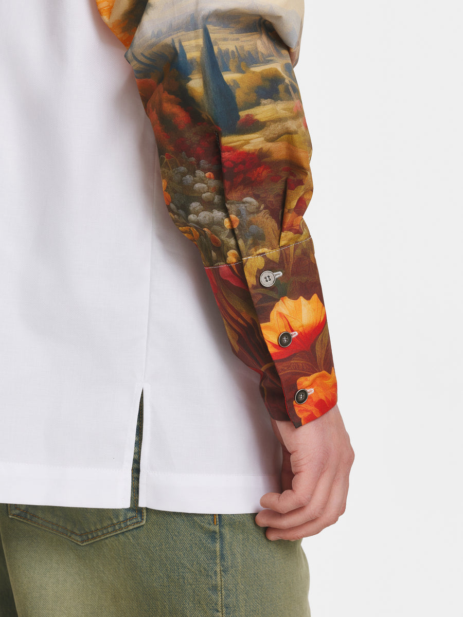 Hybrid Cotton White Shirt view 4