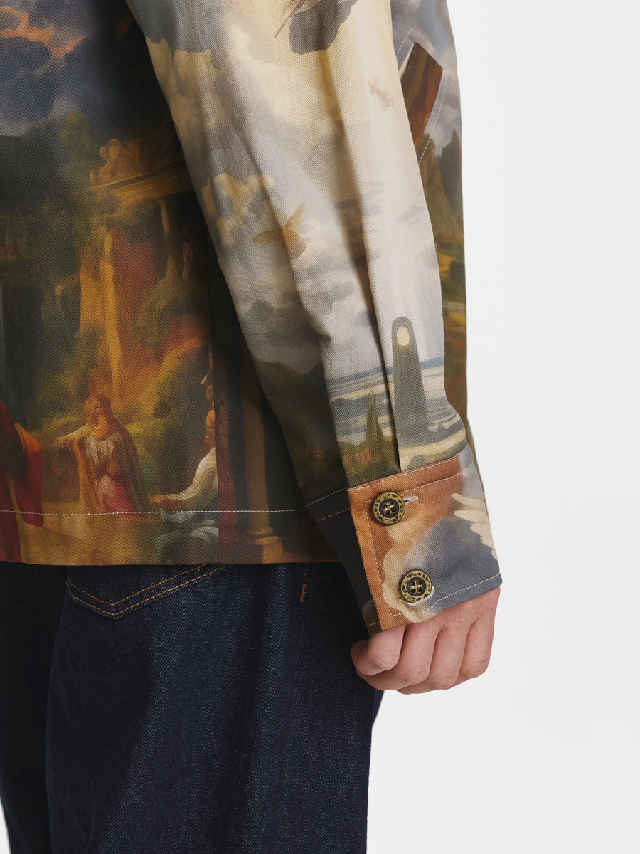 Judgement Day Denim Shirt Jacket view 4
