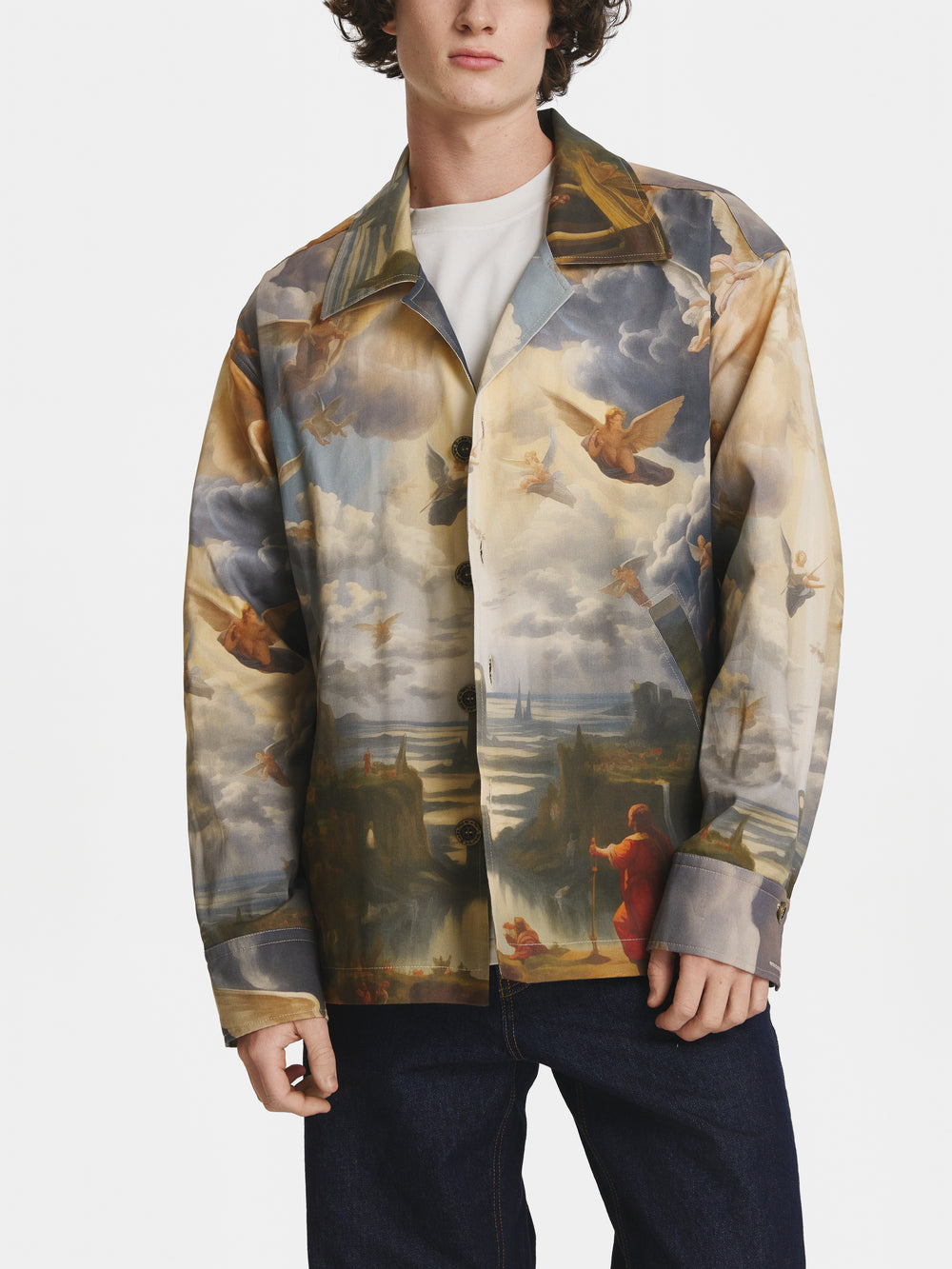 Judgement Day Denim Shirt Jacket view 1