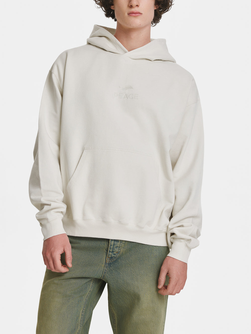 Peace Organic Cotton Hoodie view 1