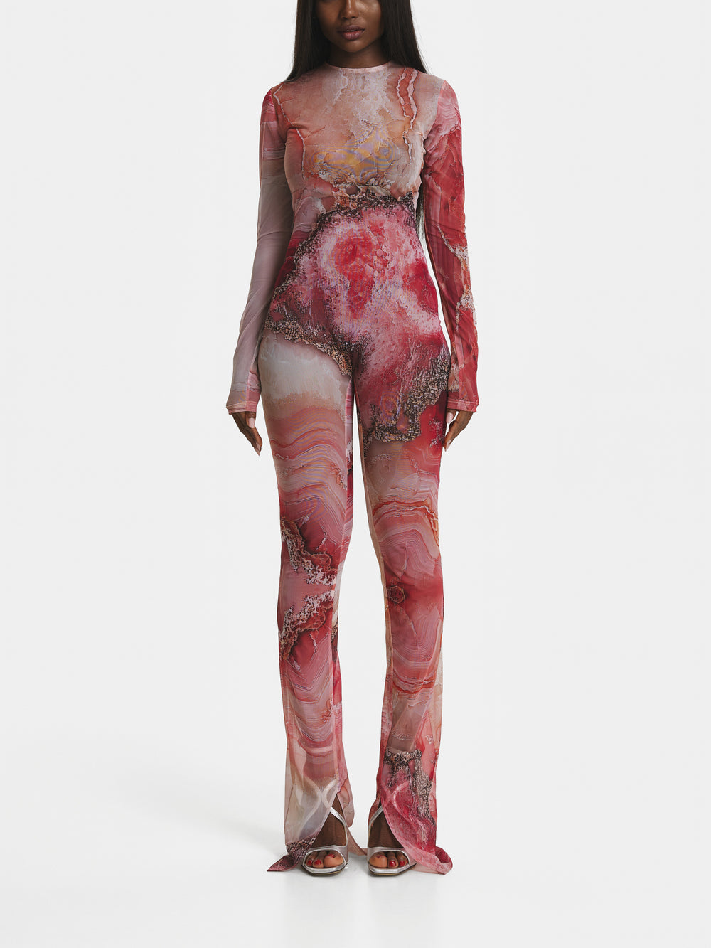 Rose Crystal Mesh Overall view 1