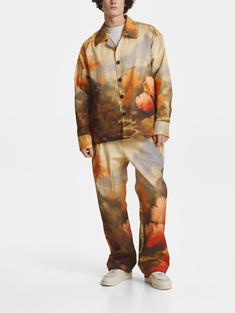 Valley of Life Denim Shirt Jacket view 1