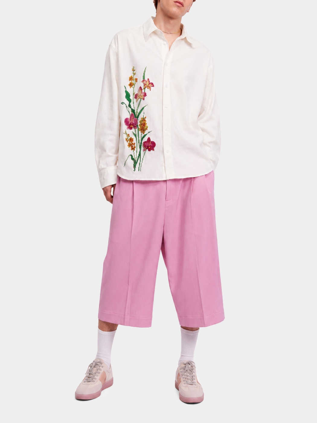 3D Flower Shirt view 4