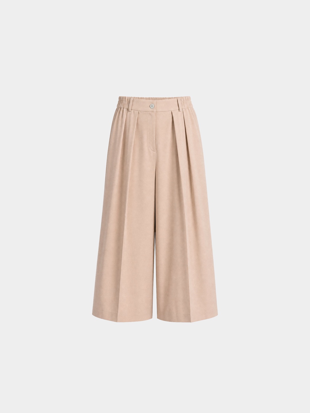 Aether Beige Wool Trousers view 1