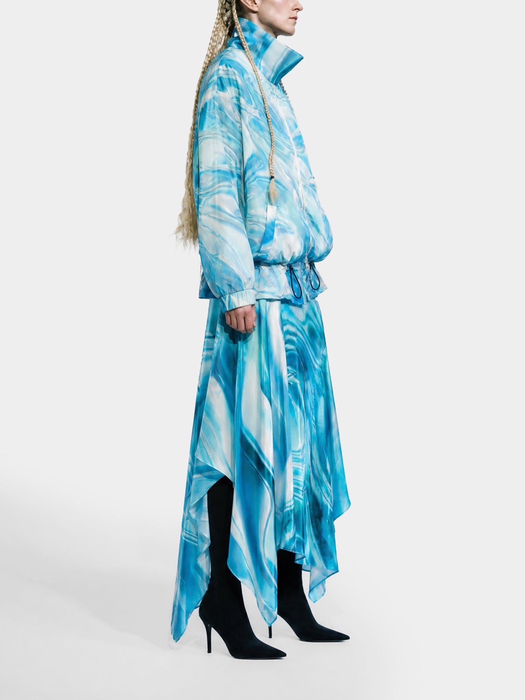 Water Turquoise Windbreaker view 3