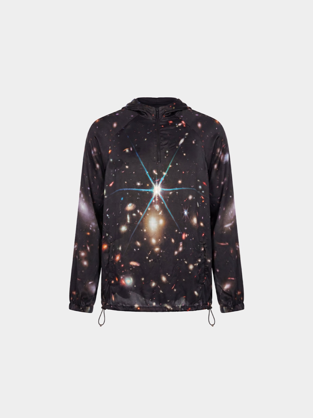 Cosmic Silk Windbreaker Hoodie view 1