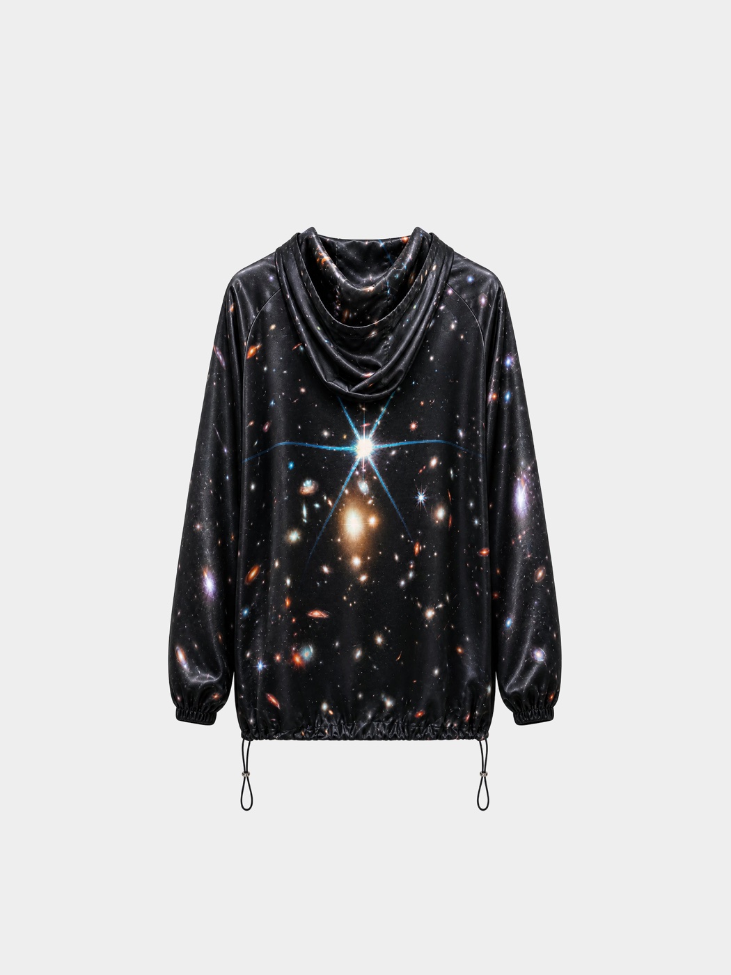 Cosmic Silk Windbreaker Hoodie view 2