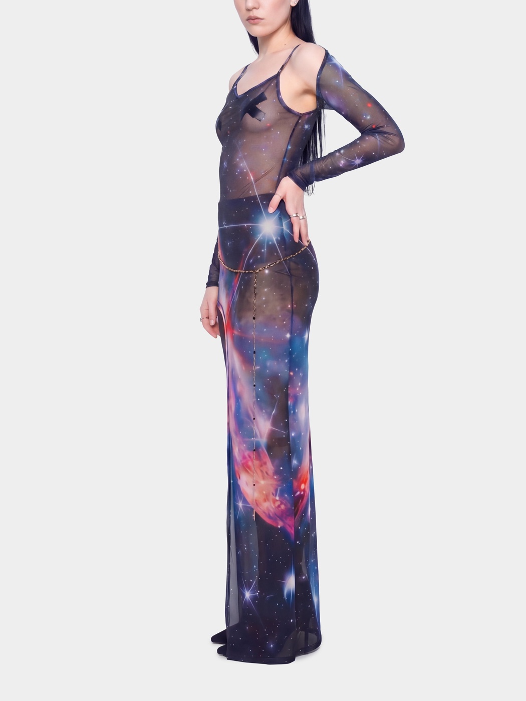 Cosmic Tulle Dress view 3