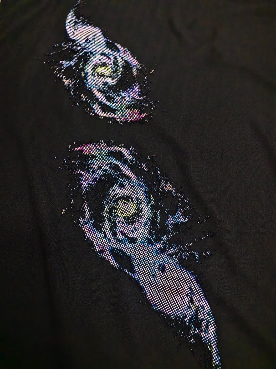 Galaxies Wool Long Coat view 5